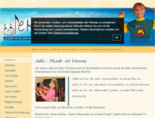 Tablet Screenshot of jeki-in-mv.de